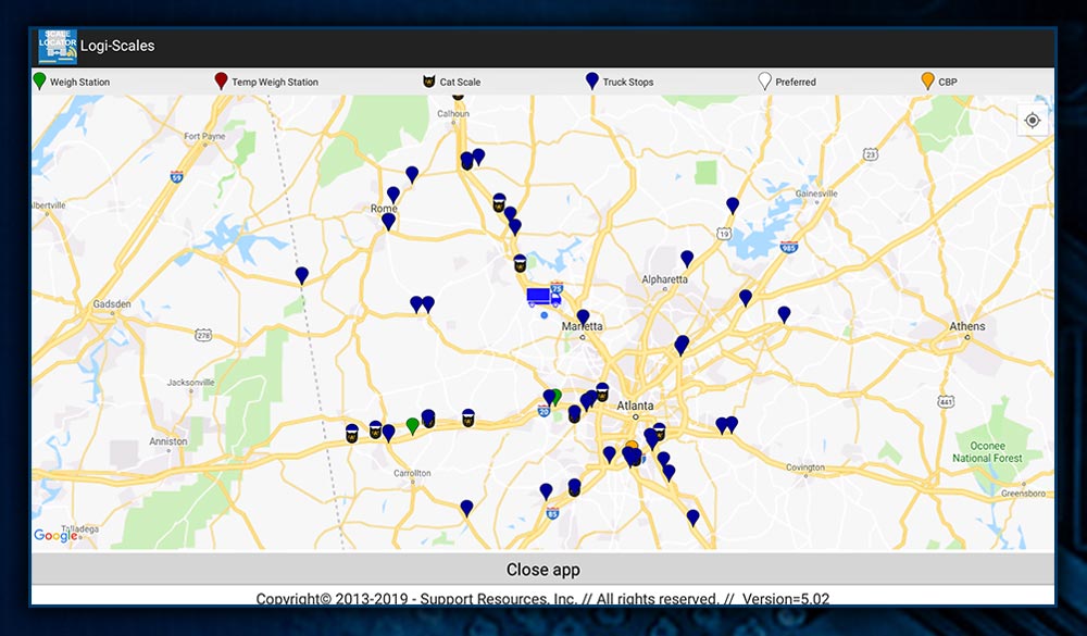 scales mapping